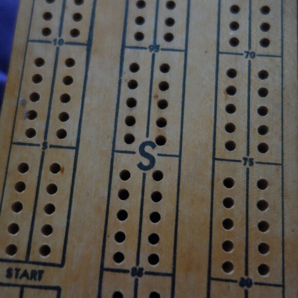 Vintage Brinks Social Club Acme Cribbage Board Design Registered - No. 14526 - Picture 13 of 14